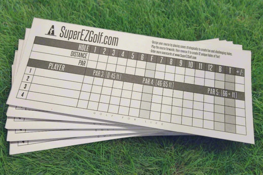 Extra SuperEZ Scorecards (x5)